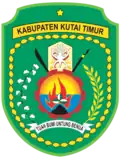 Coat of arms of East Kutai Regency