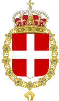 Arms as knight of the Golden Fleece