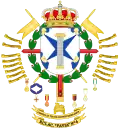 Coat of Arms of the former 4th Light Armoured Cavalry Regiment "Pavía" (RACAC-4)