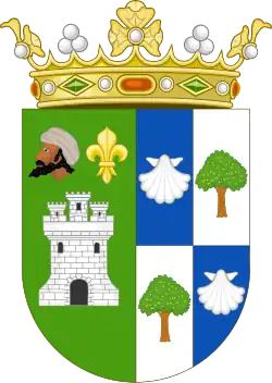 Shield of the Marquesado de Casa Concha, per the founder and current director.[6]