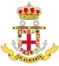 Coat of Arms of the Naval Command of Almería Maritime Action Forces (FAM)