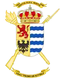 Coat of Arms of the Barracks Services Unit "Primo de Rivera" (USAC)