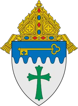 Coat of arms of the Diocese of Erie