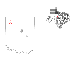 Location of Novice, Texas