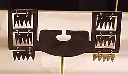 Nose ornament; 7th-12th century; cantilever gold alloy; Metropolitan Museum of Art