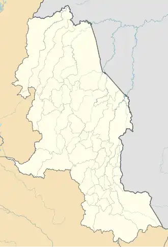 Orú is located in Norte de Santander Department
