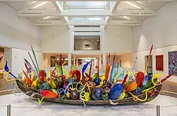 Interior photo of the Museum's Galleria.