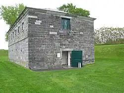 The Commissariat Store of Fort Lennox.