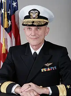 Mattingly in his Navy uniform in 1985