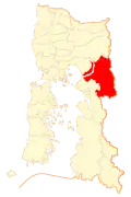 Location of Cochamó commune in Los Lagos Region