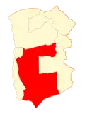Map of Pica in Tarapacá Region