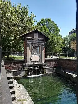 The Conca di Viarenna in Via Conca del Naviglio