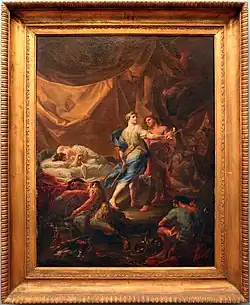 Ulysses and Diomedes in the Resus tent, Pinacoteca metropolitana di Bari