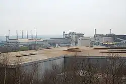 Liberty Speciality Steels Primary Mill continuous casting site in Aldwarke (Rotherham) in December 2007
