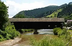Bridge over the river Sălăuța
