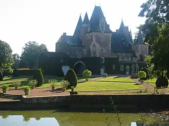 The Château of the Coudray-Montbault in Vihiers