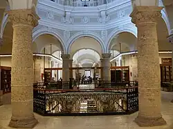 Intersection of the old General Hospital of Valencia, nowadays, Public Library of the city.
