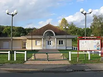 The town hall in Cuisy
