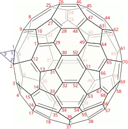 3'H-Cyclopropa[1,2](C 70-D5h(6))[5,6]fullerene.