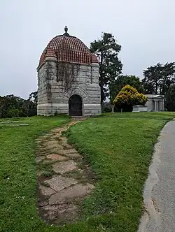Original columbarium (East Campus, 1895)