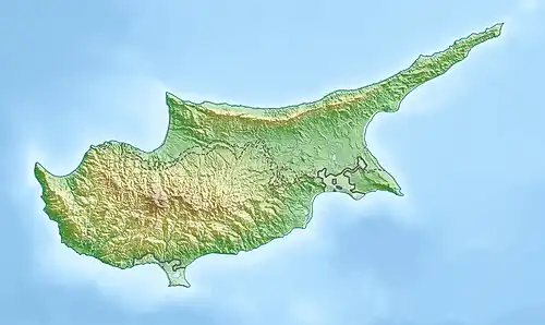 Episkopi Cantonment is located in Cyprus