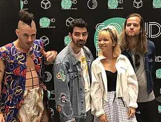 DNCE at Soundbox in 2017