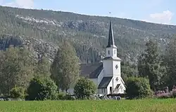 View of the village church