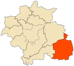 Location of Aïn Abid within the Constantine Province