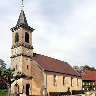 The Lutheran church in Dambenois