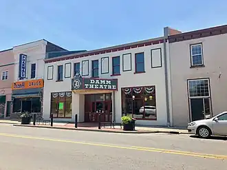 The Damm Theatre in Downtown Osgood