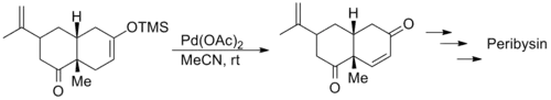 Danishefsky synthesis of peribysin