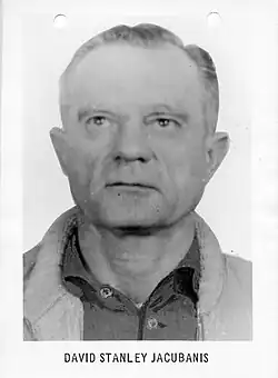 David Stanley Jacubanis FBI Most Wanted Poster