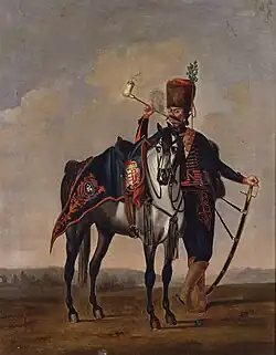 Private, Regiment of Hussars Karoly