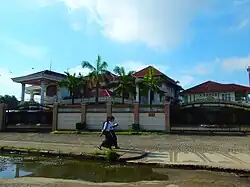 Students walking in Dawbon Township