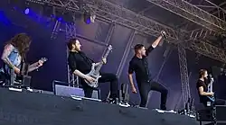 Deadlock performing live at Rockharz Open Air in 2016