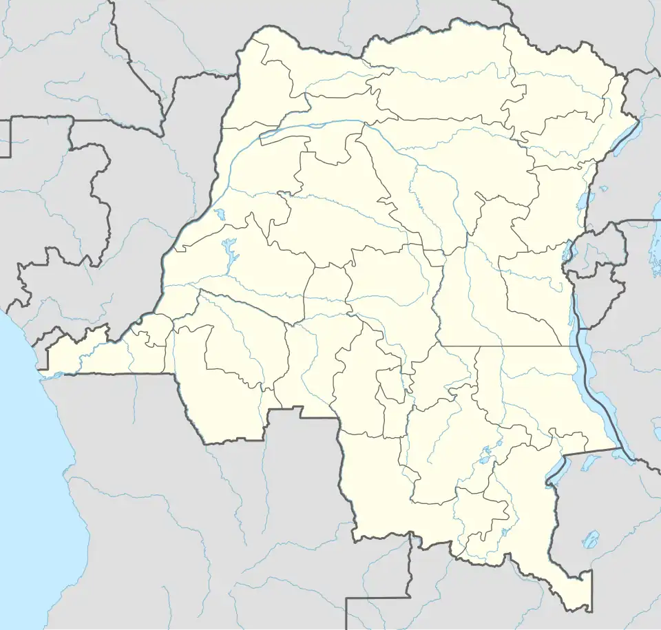 Libenge is located in Democratic Republic of the Congo