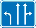 E15: Lanes at intersection