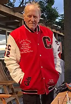 Dennis Lattimer at his home at Coopers Beach, New Zealand, 2025