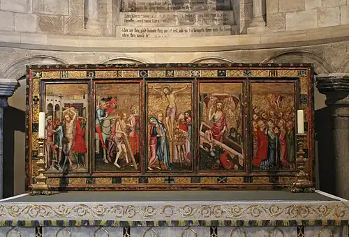 Despenser reredos at Norwich Cathedral, UK[5]