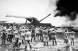 A mle 1870/81 firing at German positions.