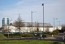 Former No 1 Boiler Shop (with clock)