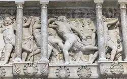 Detail of the Donatello cantoria