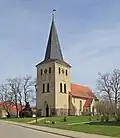 Village church in Alt-Madlitz