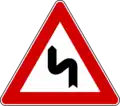 Double curve ahead