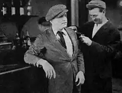 Black and white film still showing Douglas Fairbanks