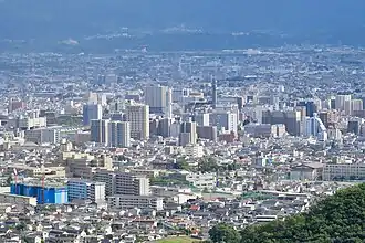 Skyline of Kōfu City (2018)