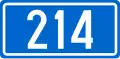 D214 state road shield