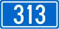 D313 state road shield