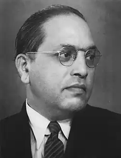 B. R. Ambedkar, The chief architect of the Indian Constitution and India's 1st Minister of Law.