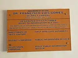 Details of the library.